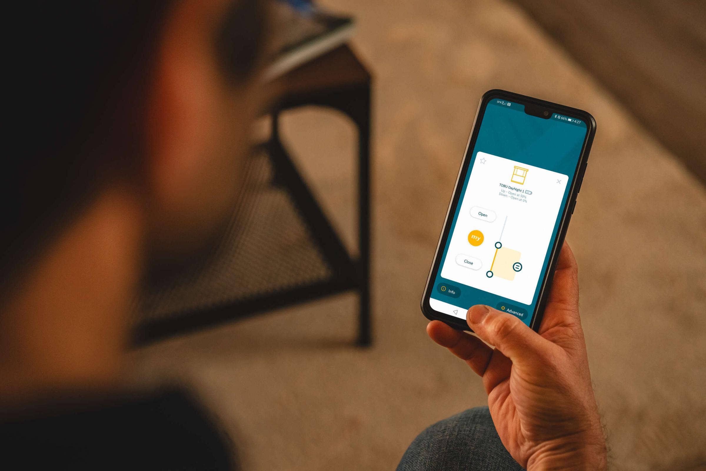 TaHoma App Benachrichtigung bei Rauch