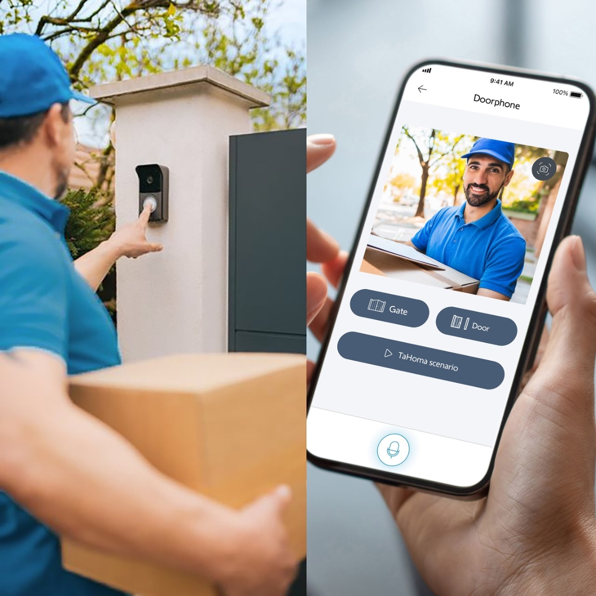 Somfy Video-Türsprechanlage V500 WLAN - 1871265 - 9 - Somfy