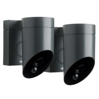 Somfy Außenkamera inkl. Sirene anthrazit im 2er Pack