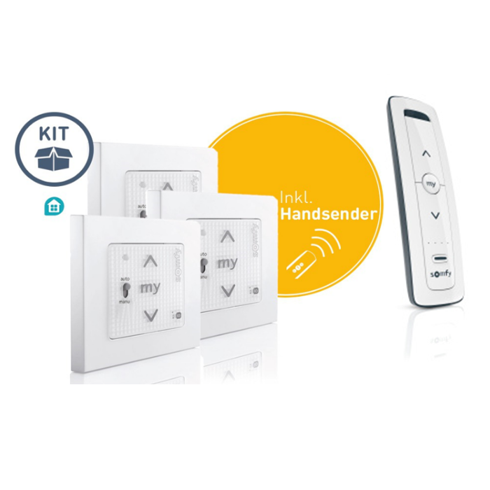 Somfy® Komplettset zur Funk-Nachrüstung von Rolladenmotoren Somfy® Komplettset zur Funk-Nachrüstung von Rolladenmotoren