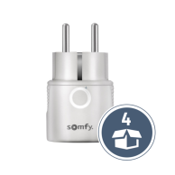 Somfy Funk-Zwischenstecker Plug io on/off 4er Pack