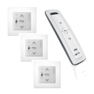 Somfy® Komplettset zur Funk-Nachrüstung von Rolladenmotoren