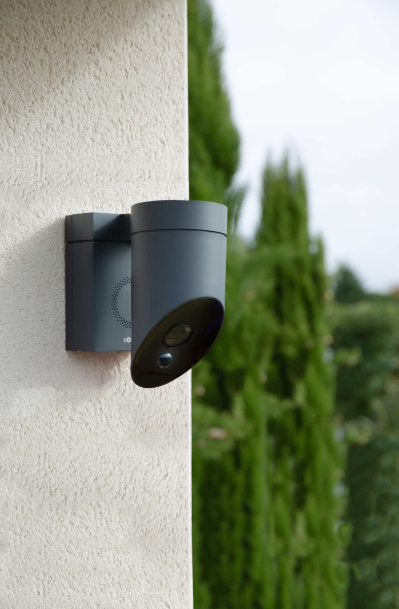 Somfy Außenkamera inkl. Sirene anthrazit im 2er Pack - 5522661 - 2 - Somfy