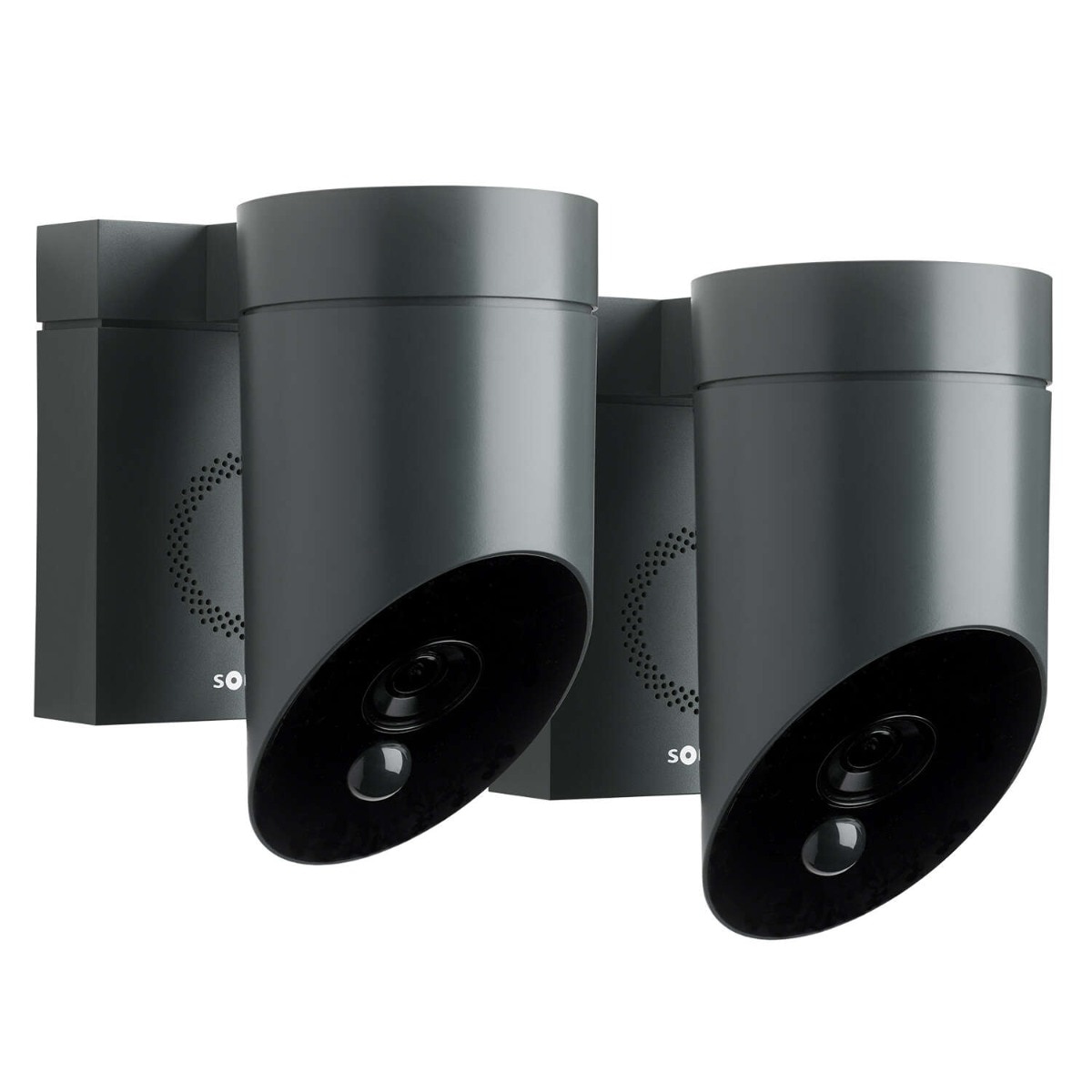Image Somfy Außenkamera inkl. Sirene grau im 2er Pack