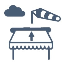 Schutz der Gelenkarm-Markise Schutz der Gelenkarm-Markise