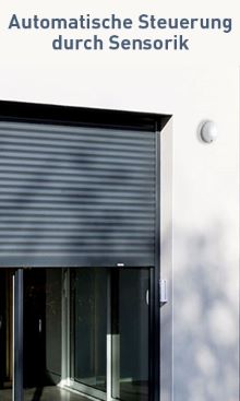 Automatische Steuerung durch Sensorik