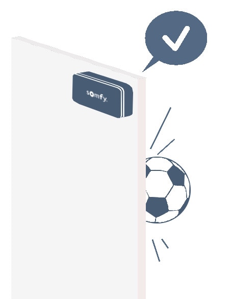 Somfy® IntelliTAG Erschütterungssensor: OK